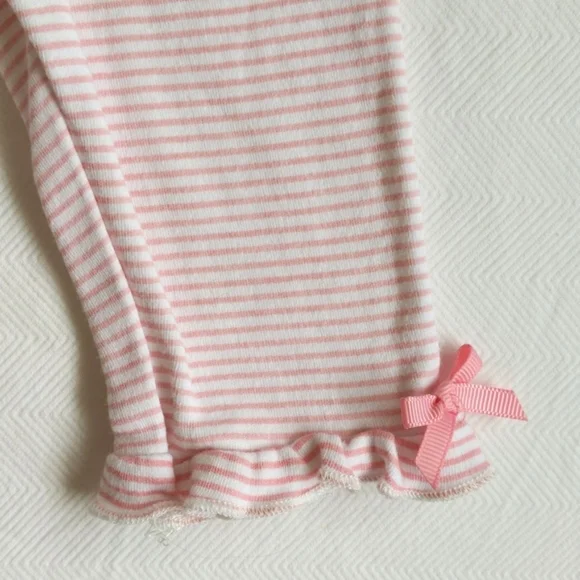 mixed brands 3-pack ruffle leggings bundle 3 months baby girl - Picture 4 of 12